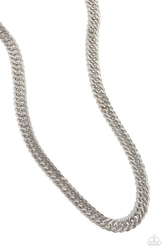 In The END ZONE - Silver - Urban Necklace