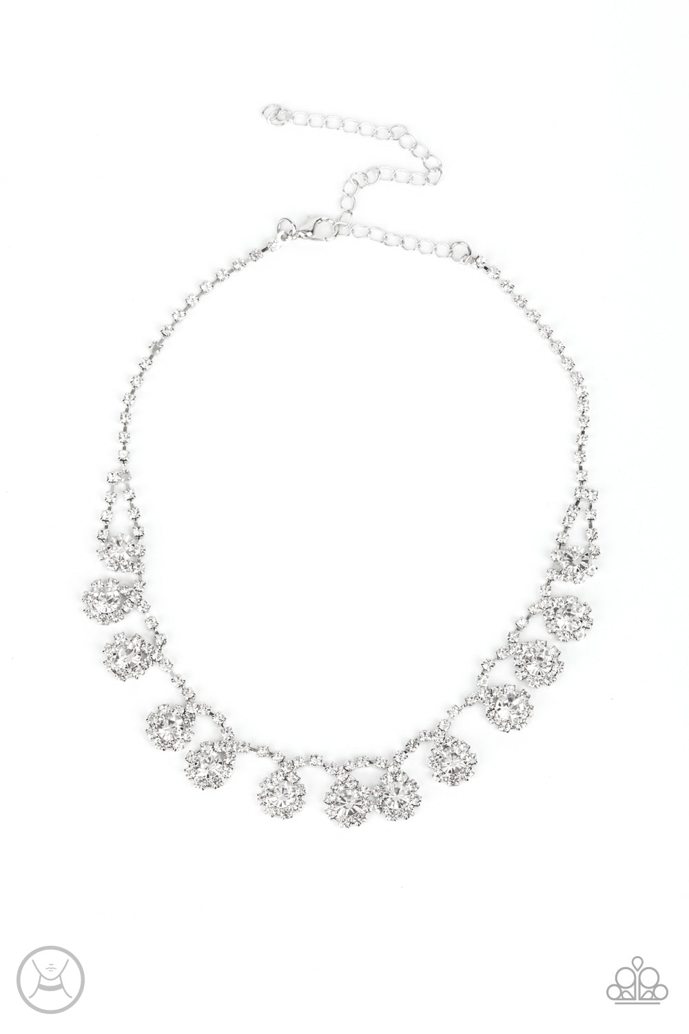 Princess Prominence - White - Paparazzi Necklace (LOP)