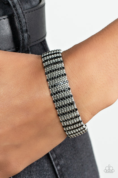 The GRIT Factor - Black - Paparazzi Bracelet