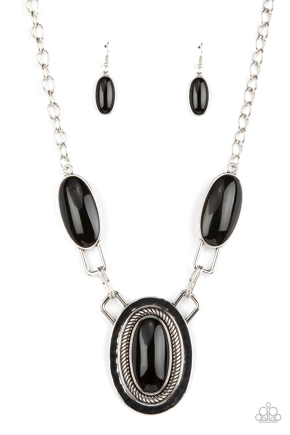 Count to TENACIOUS - Black - Paparazzi Necklace