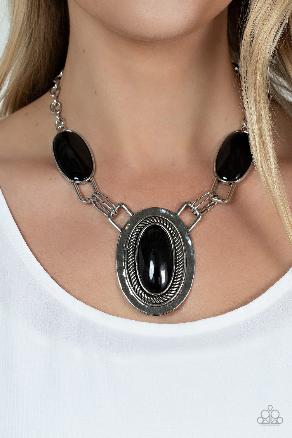 Count to TENACIOUS - Black - Paparazzi Necklace