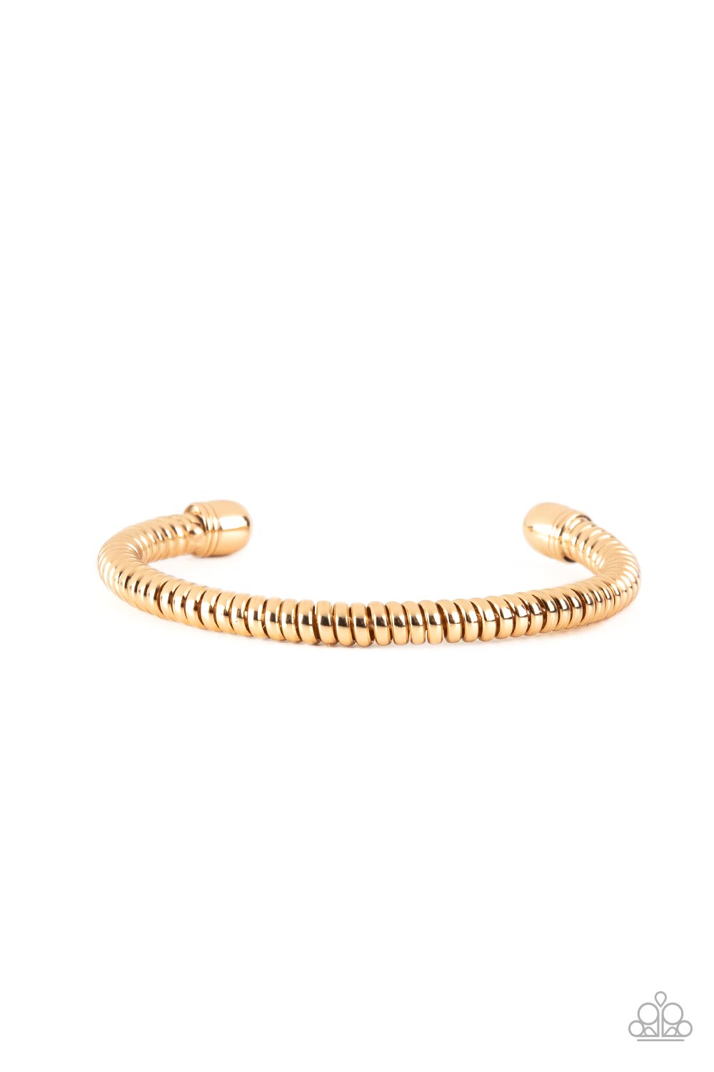 Turbocharged - Gold - Paparazzi Bracelet