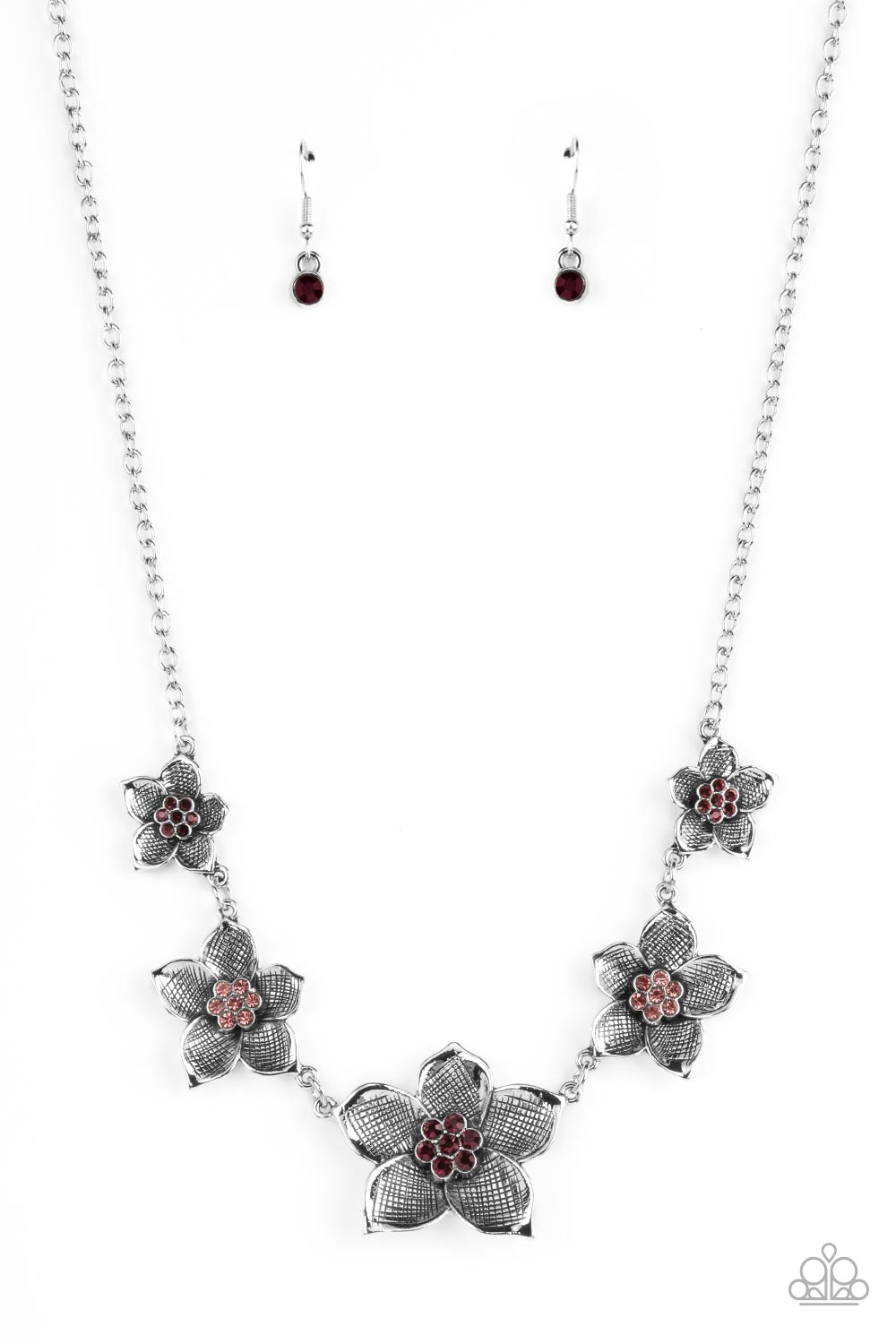 Wallflower Wonderland - Purple - Paparazzi Necklace