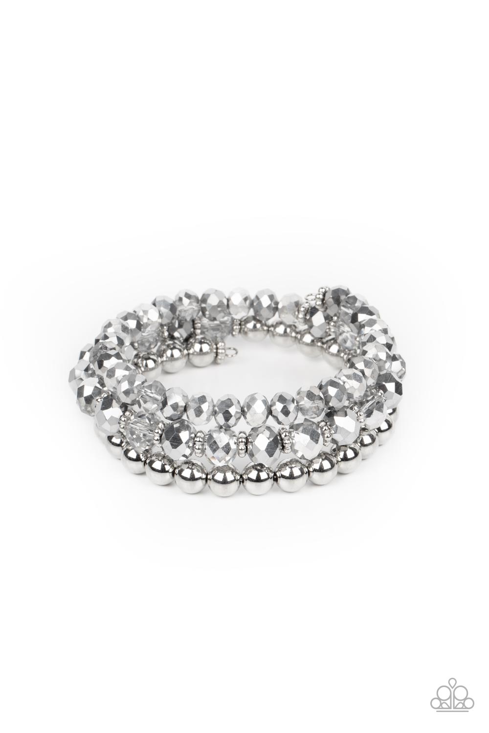 Gimme Gimme - Silver - Paparazzi Bracelet