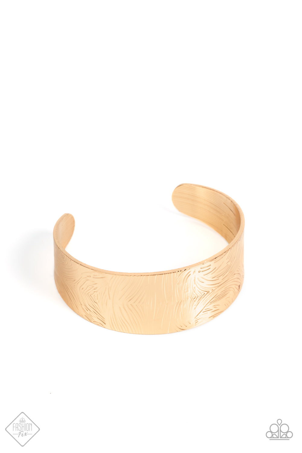 Coolly Curved - Gold - Paparazzi Bracelet