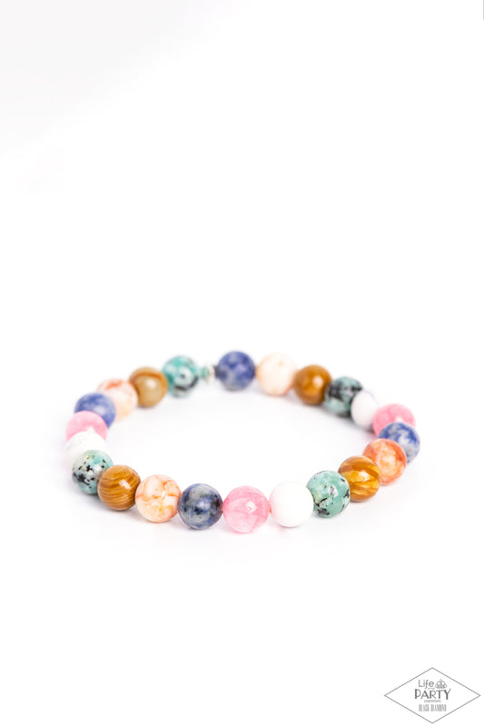 Stone Chakra - Multi - Paparazzi Bracelet (2023 Black Diamond LOP)