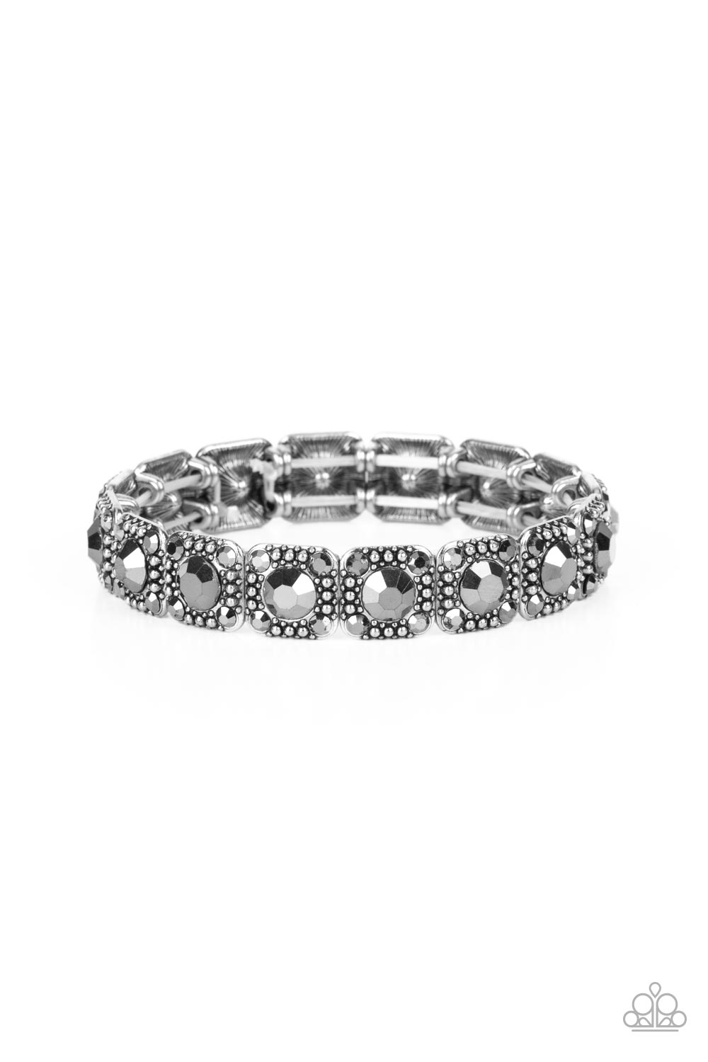 Cache Commodity - Silver - Paparazzi Bracelet