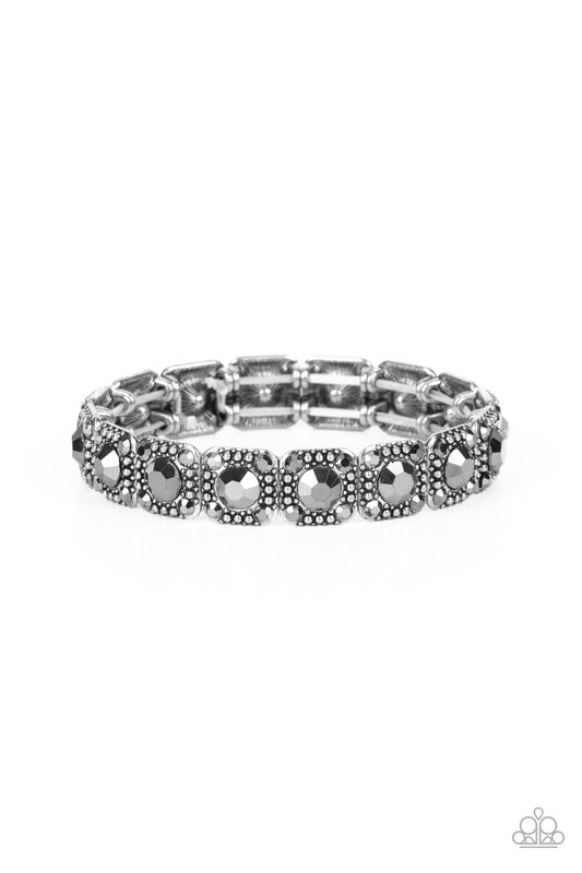 Cache Commodity - Silver - Paparazzi Bracelet