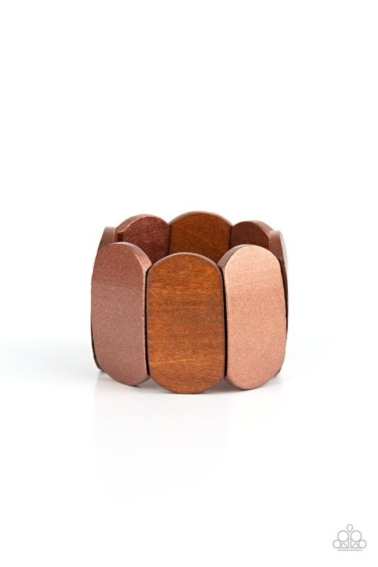 Natural Nirvana - Copper - Paparazzi Bracelet