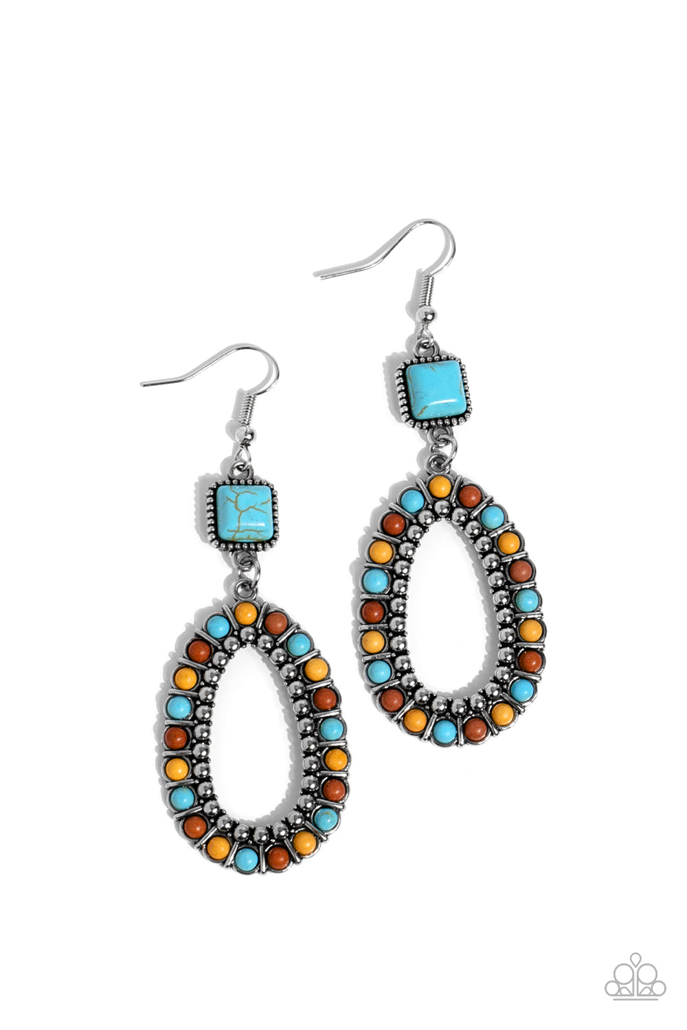 Napa Valley Luxe - Multi - Paparazzi Earrings