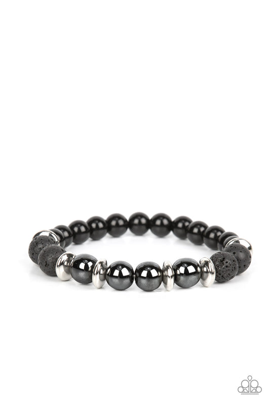 Mega Metamorphic - Black - Paparazzi Bracelet