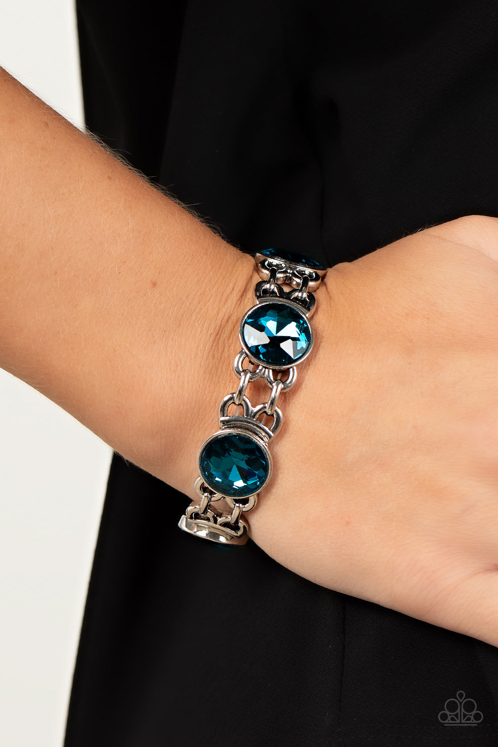 Devoted to Drama - Blue - Paparazzi Bracelet