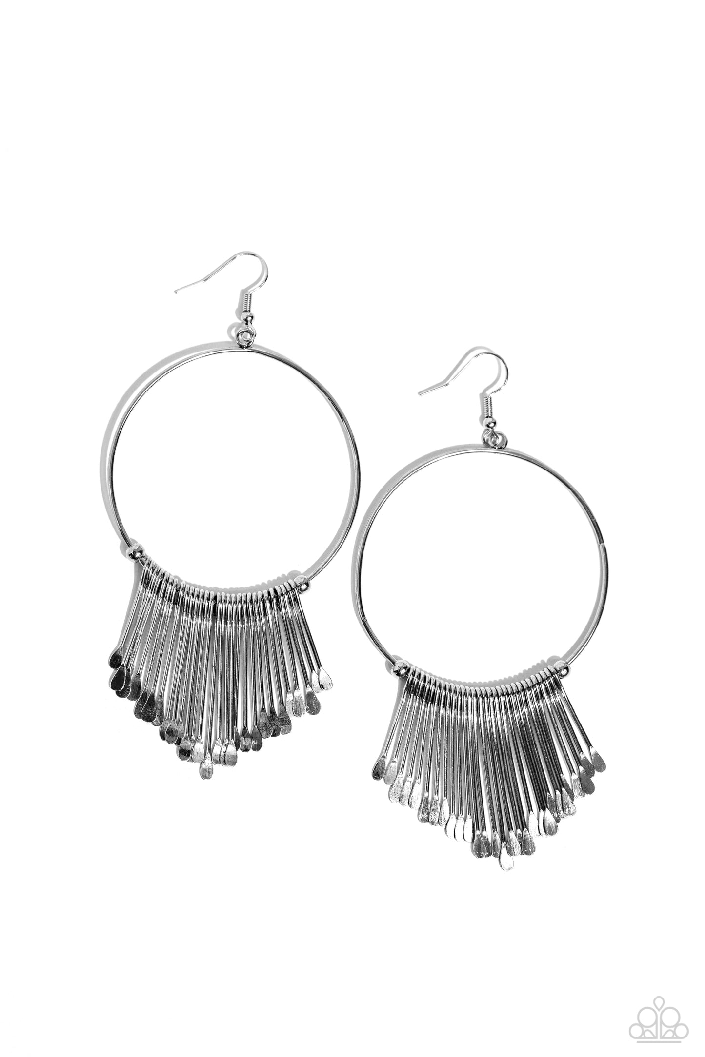 The Little Dipper - Silver - Paparazzi Earrings