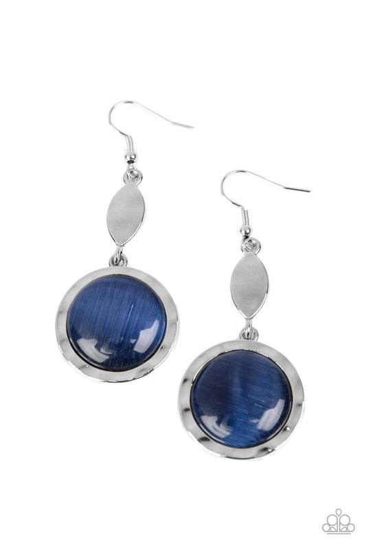 Magically Magnificent - Blue - Paparazzi Earrings