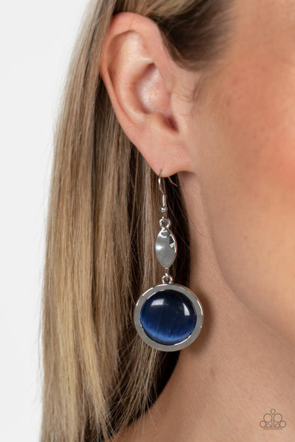 Magically Magnificent - Blue - Paparazzi Earrings