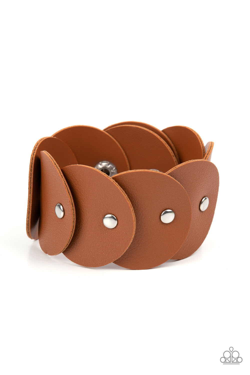 Rhapsodic Roundup - Brown - Paparazzi Bracelet