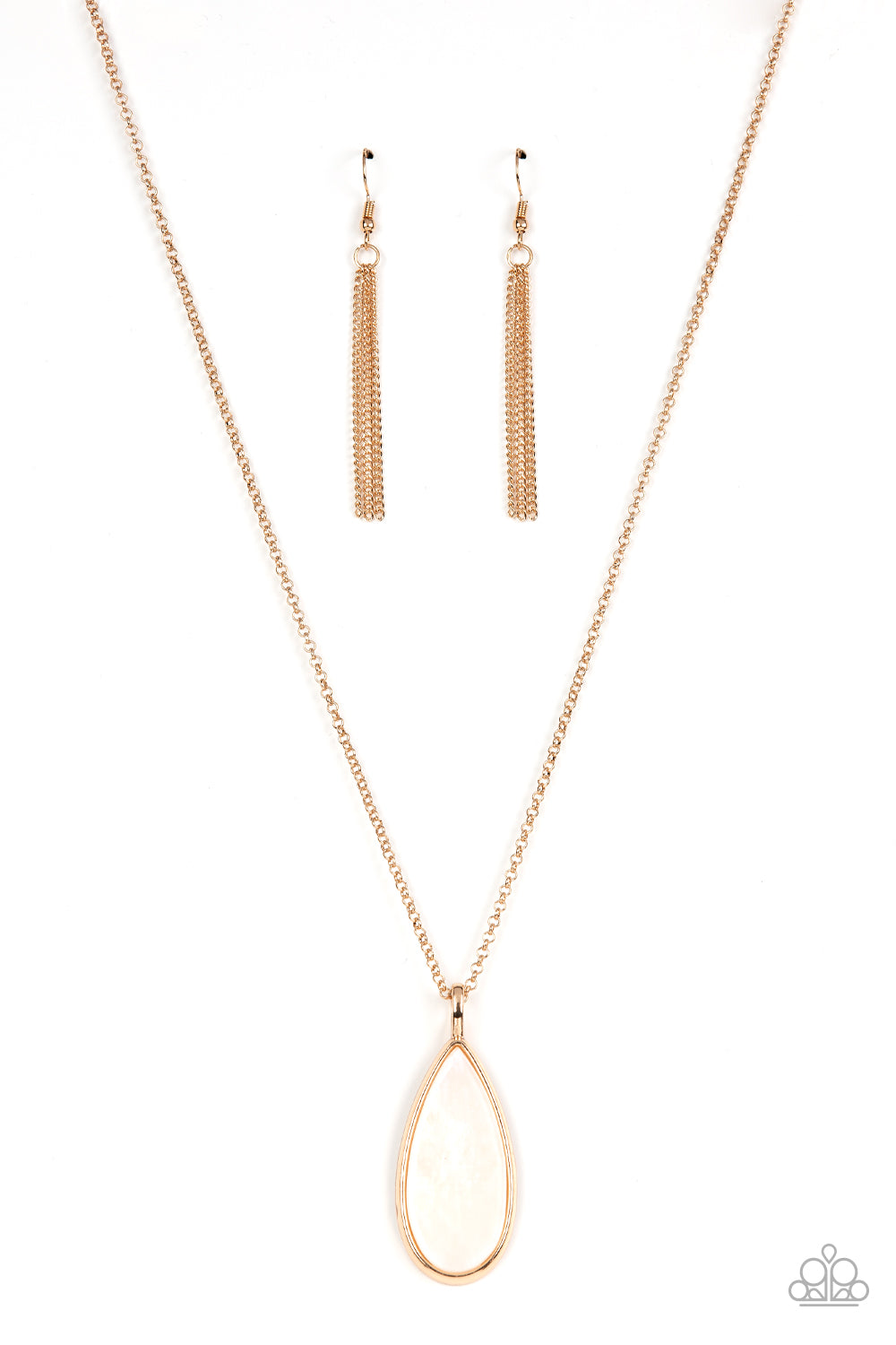 Yacht Ready - Gold - Paparazzi Necklace