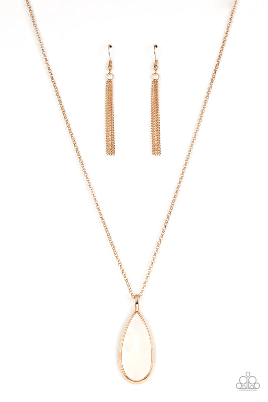 Yacht Ready - Gold - Paparazzi Necklace