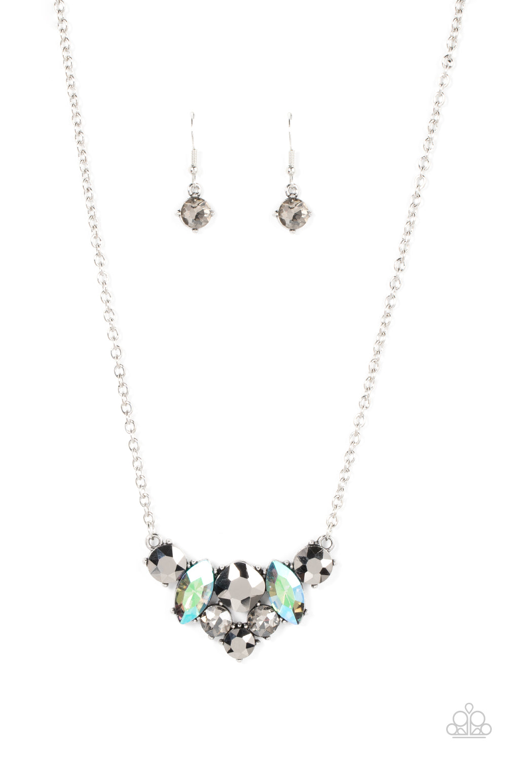 Lavishly Loaded - Silver - Paparazzi Necklace