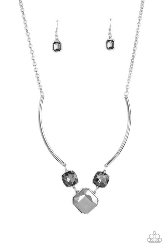 Divine IRIDESCENCE - Silver - Paparazzi Necklace