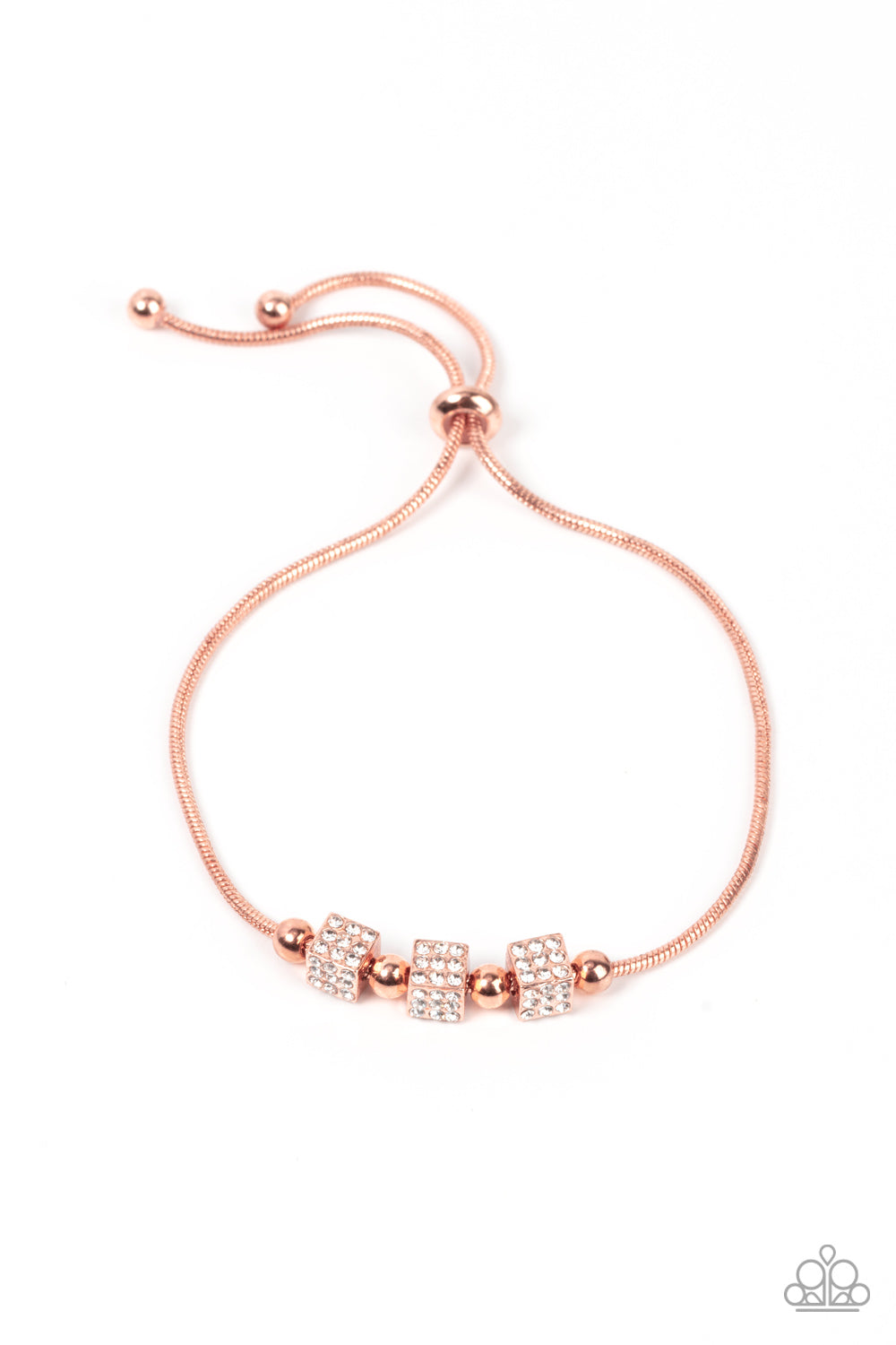 Roll Out the Radiance - Copper - Paparazzi Bracelet