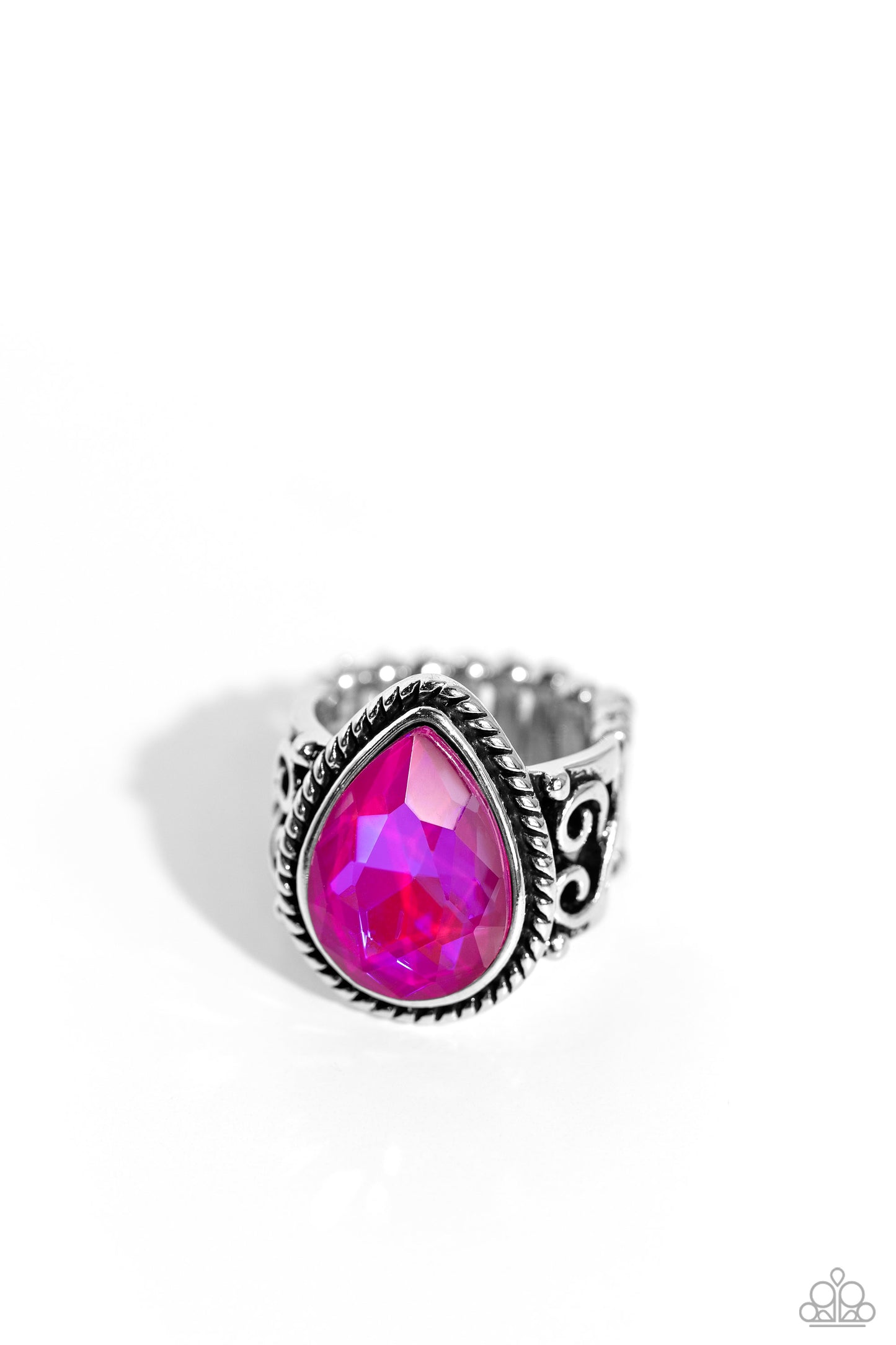 Supernatural Sparkle - Pink - Paparazzi Ring