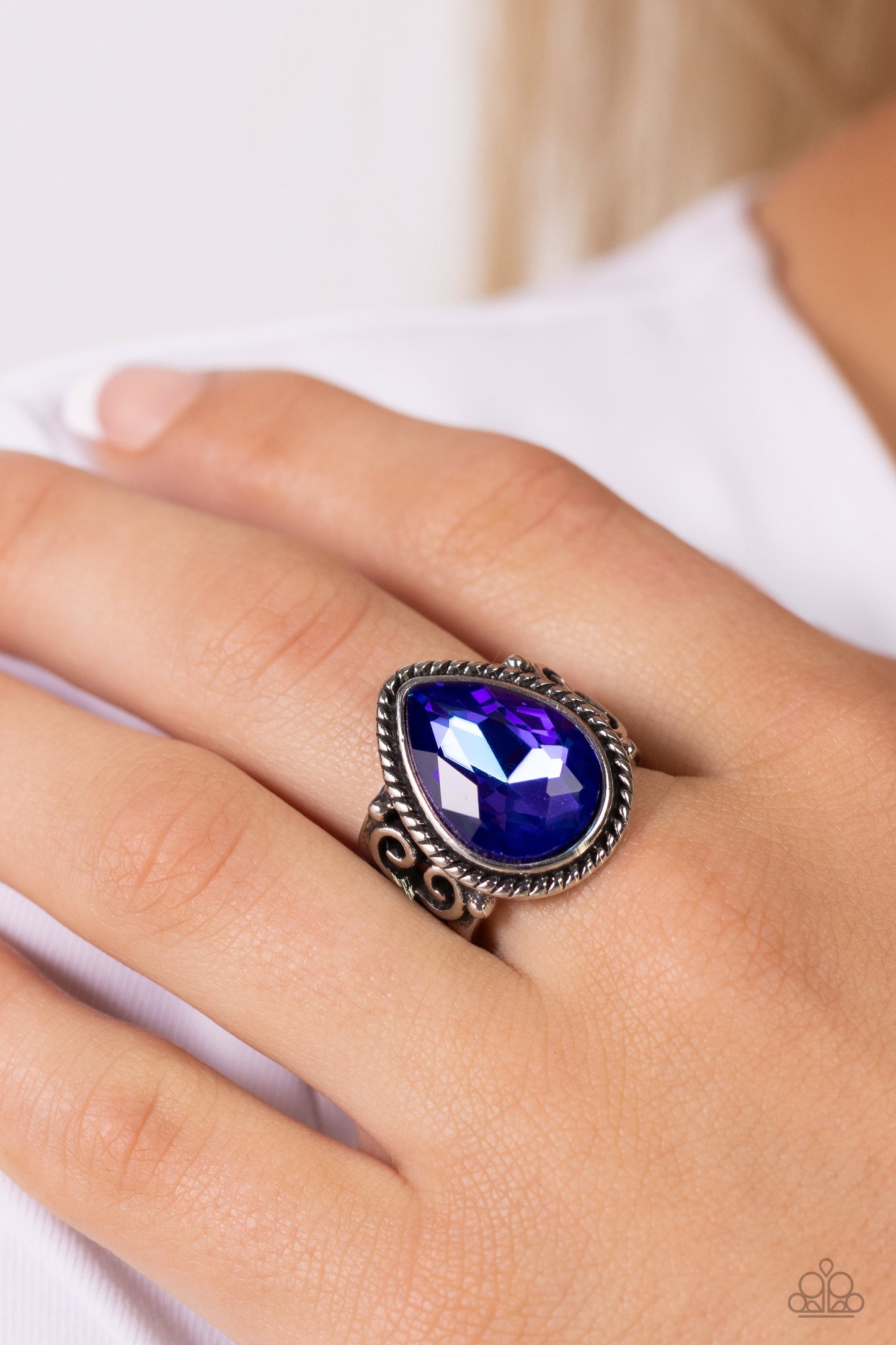 Supernatural Sparkle - Purple - Paparazzi Ring