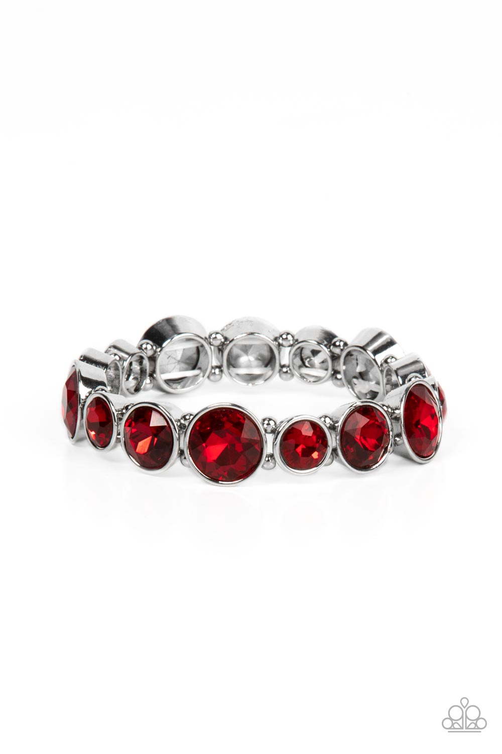 Twinkling Tease - Red - Paparazzi Bracelet