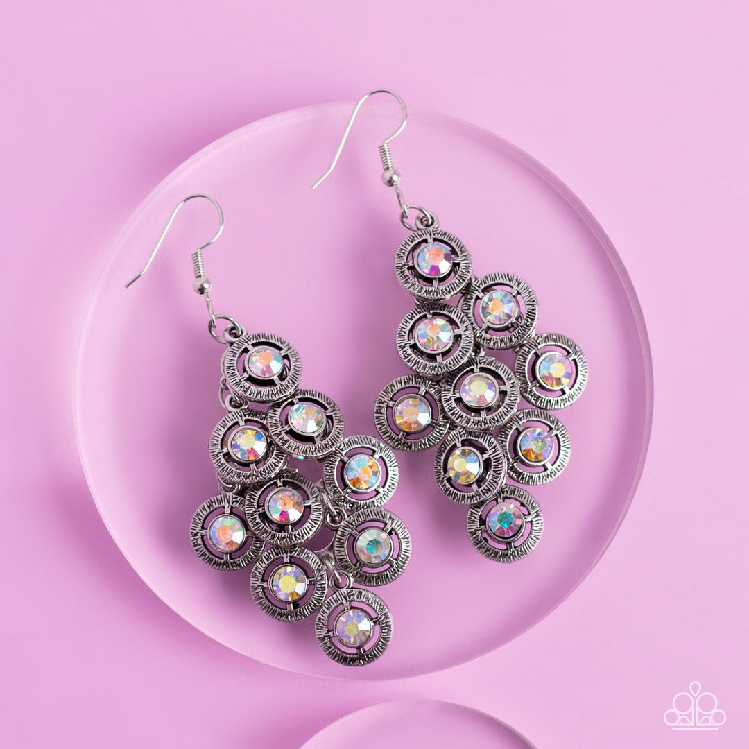 Constellation Cruise - Multi - Paparazzi Earrings