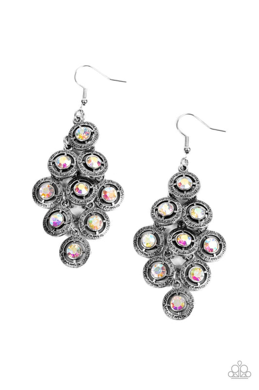 Constellation Cruise - Multi - Paparazzi Earrings