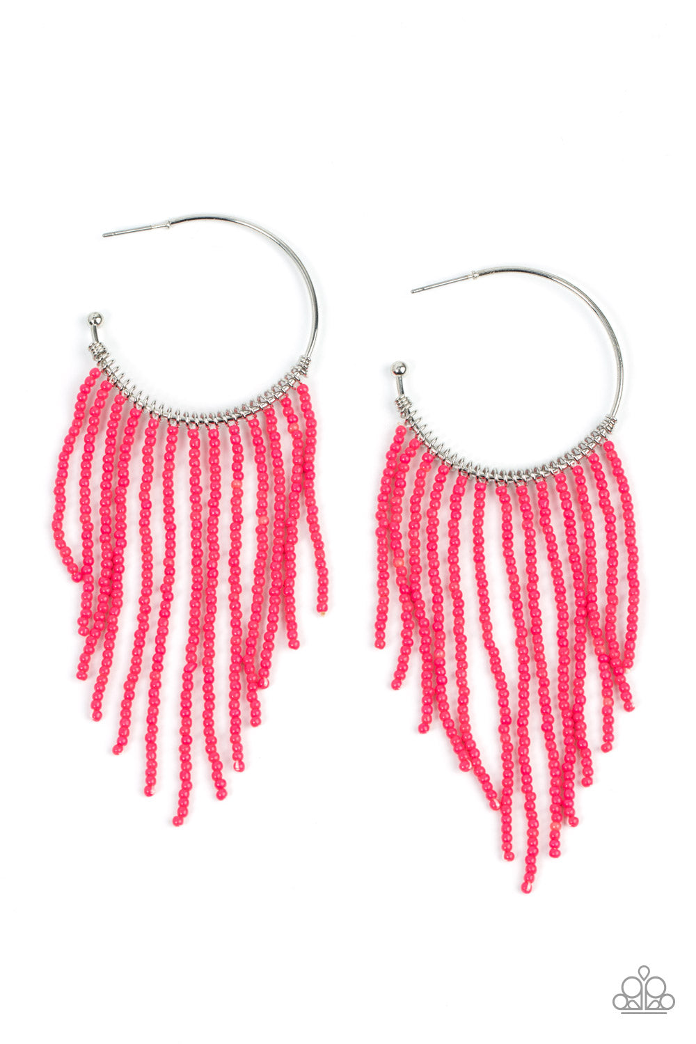 Saguaro Breeze - Pink - Paparazzi Earrings