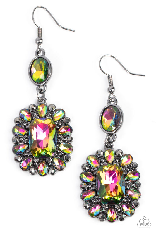 Capriciously Cosmopolitan - Multi - Paparazzi Earrings