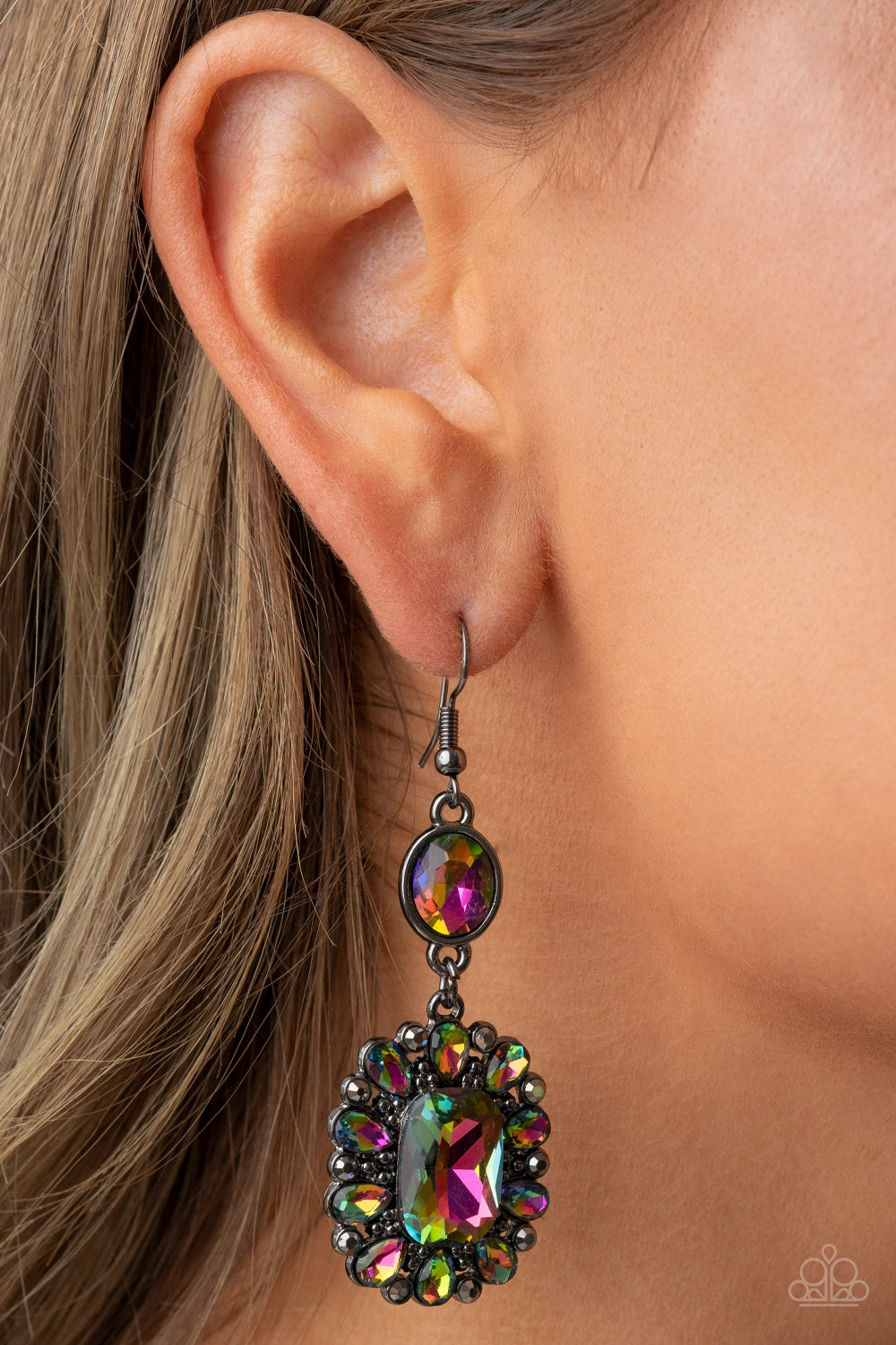 Capriciously Cosmopolitan - Multi - Paparazzi Earrings