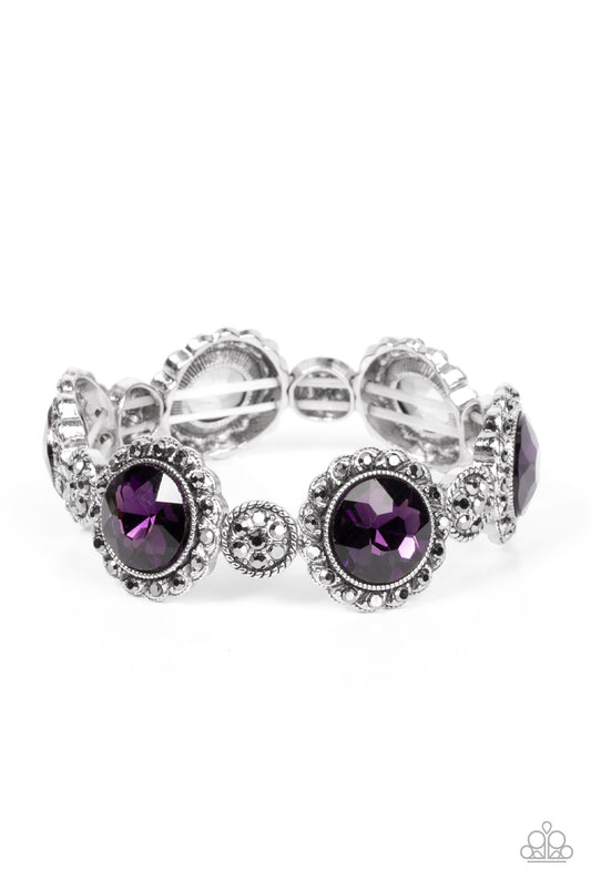 Palace Property - Purple - Paparazzi Bracelet