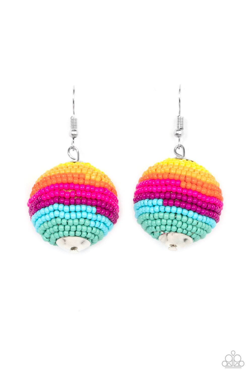 Zest Fest - Multi - Paparazzi Earrings