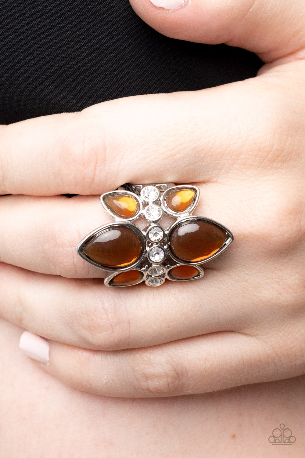 TRIO Tinto - Brown - Paparazzi Ring