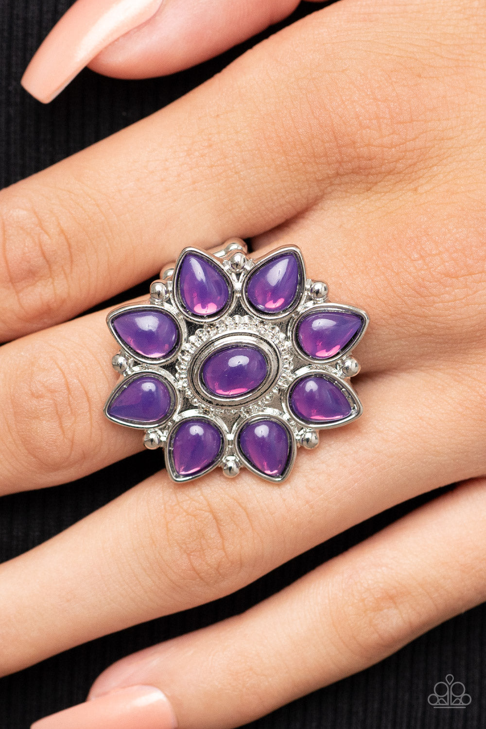 Enchanted Orchard - Purple - Paparazzi Ring