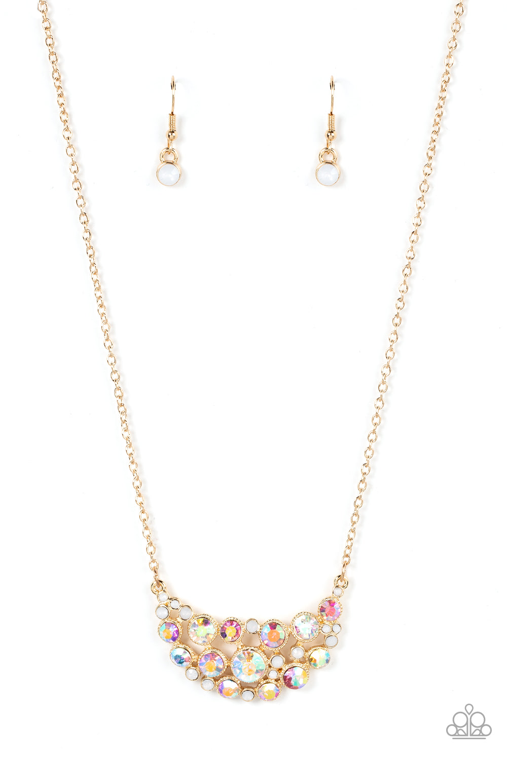 Effervescently Divine - Gold - Paparazzi Necklace