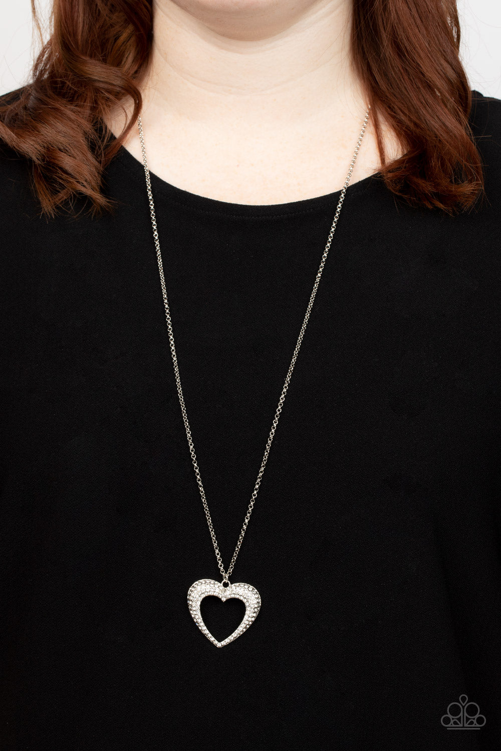 Cupid Charisma - White - Paparazzi Necklace