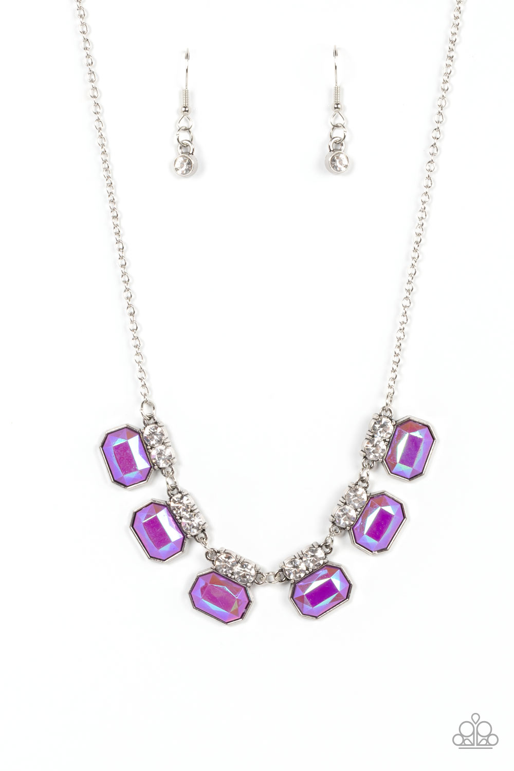 Interstellar Inspiration - Purple - Paparazzi Necklace