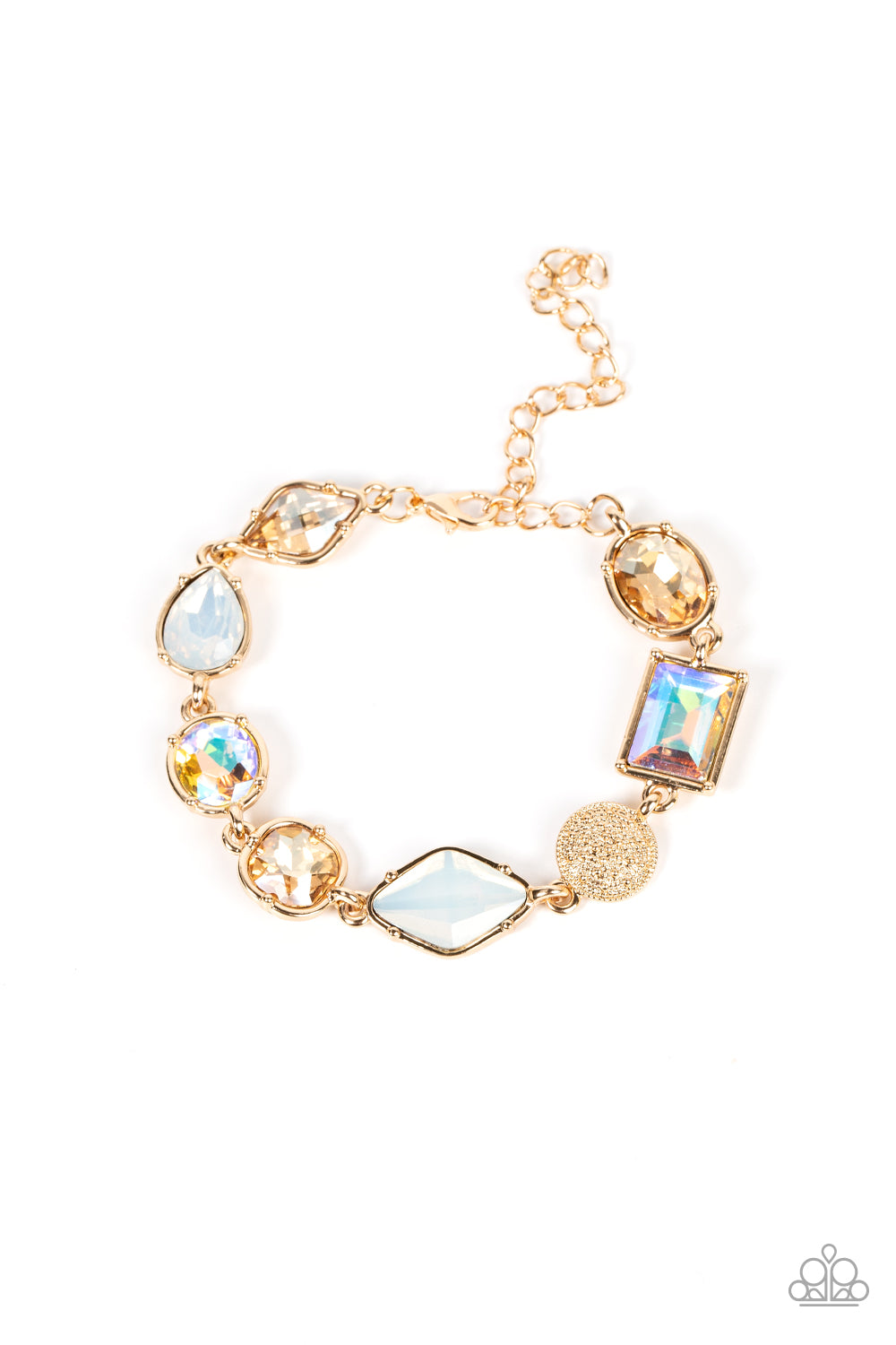 Jewelry Box Bauble - Gold - Paparazzi Bracelet