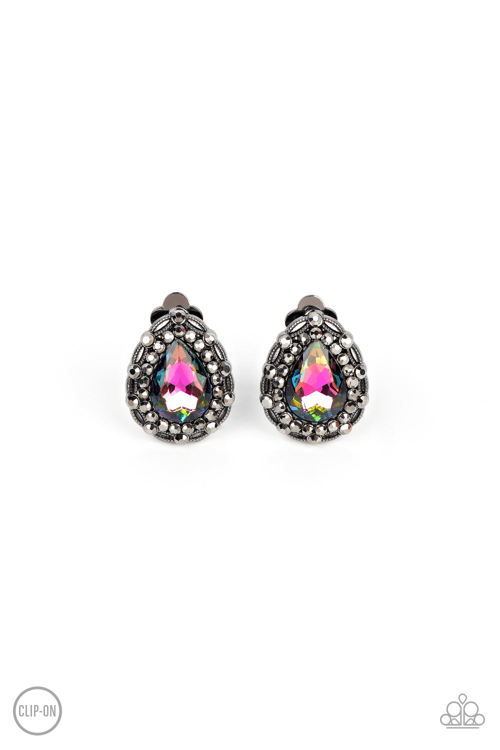 Haute Happy Hour - Multi - Paparazzi Earrings