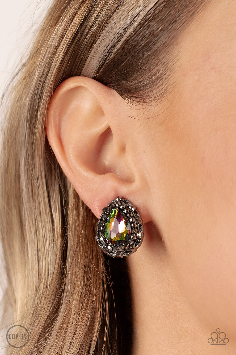 Haute Happy Hour - Multi - Paparazzi Earrings