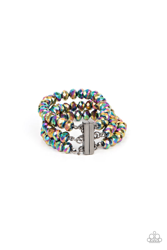 Supernova Sultry - Multi - Paparazzi Bracelet