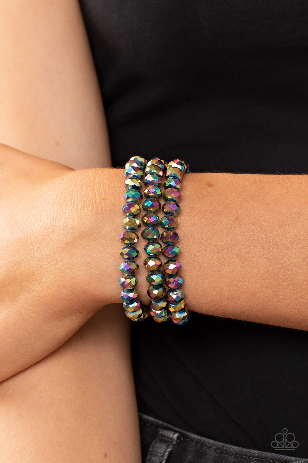 Supernova Sultry - Multi - Paparazzi Bracelet