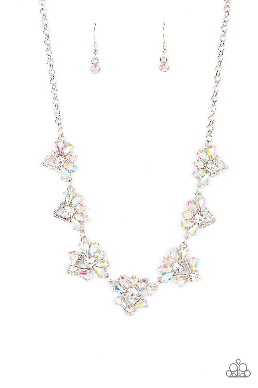 Extragalactic Extravagance - Multi - Paparazzi Necklace (EMP 2022)