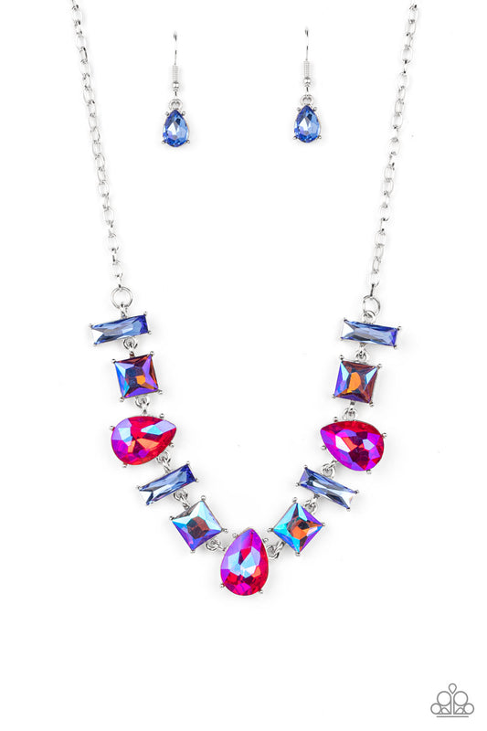 Interstellar Ice - Pink - Paparazzi Necklace (LOP)