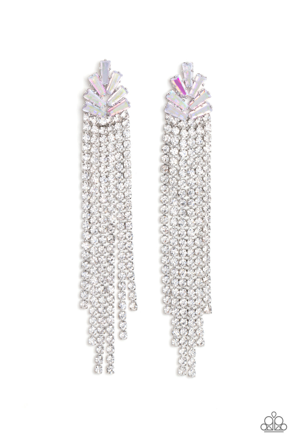 Overnight Sensation - Multi - Paparazzi Earrings (2022 LOP)