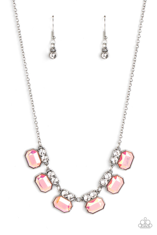 Interstellar Inspiration - Pink - Paparazzi Necklace