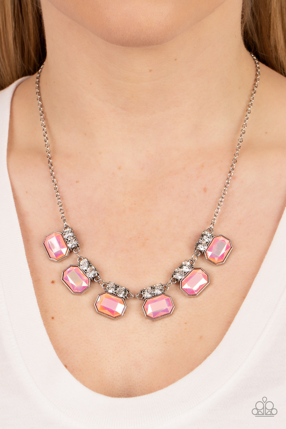 Interstellar Inspiration - Pink - Paparazzi Necklace